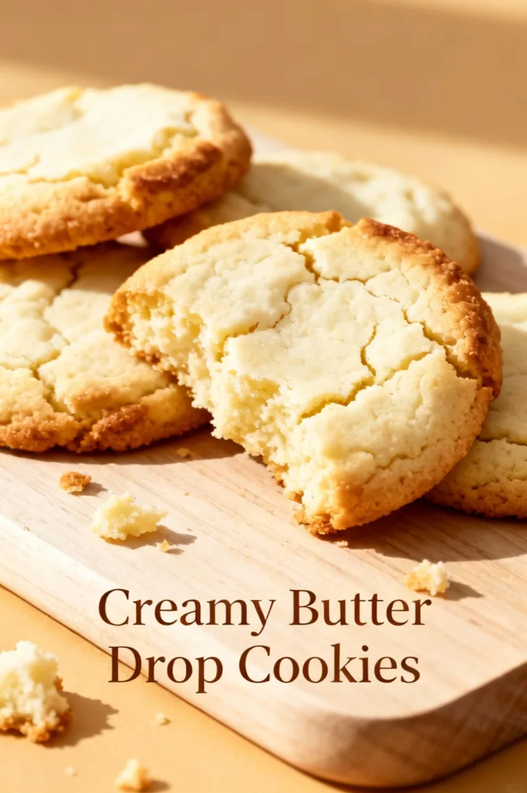 Creamy Butter Drop Cookies