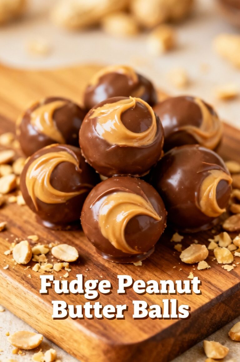 Fudge Peanut Butter Balls
