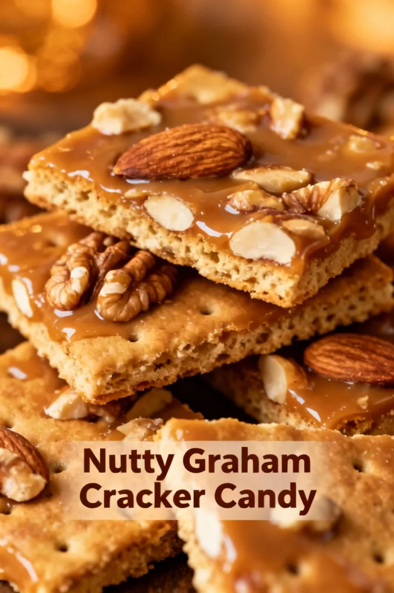 Nutty Graham Cracker Candy