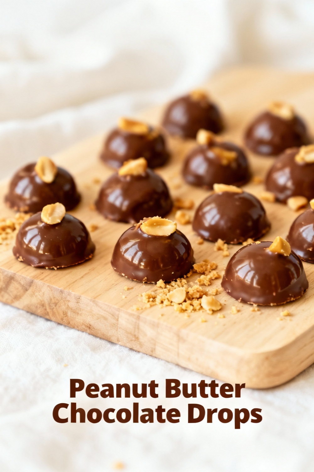 Peanut Butter Chocolate Drops