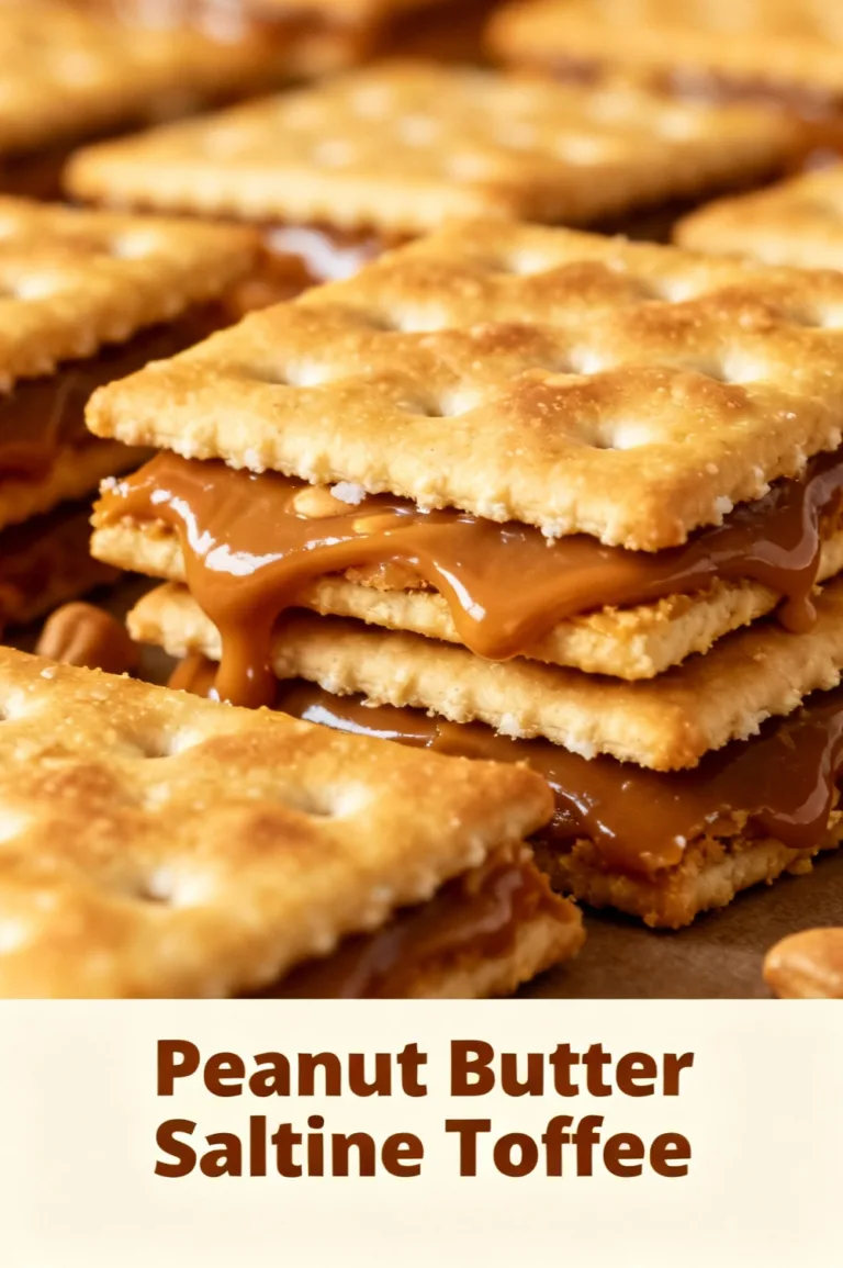 Peanut Butter Saltine Toffee