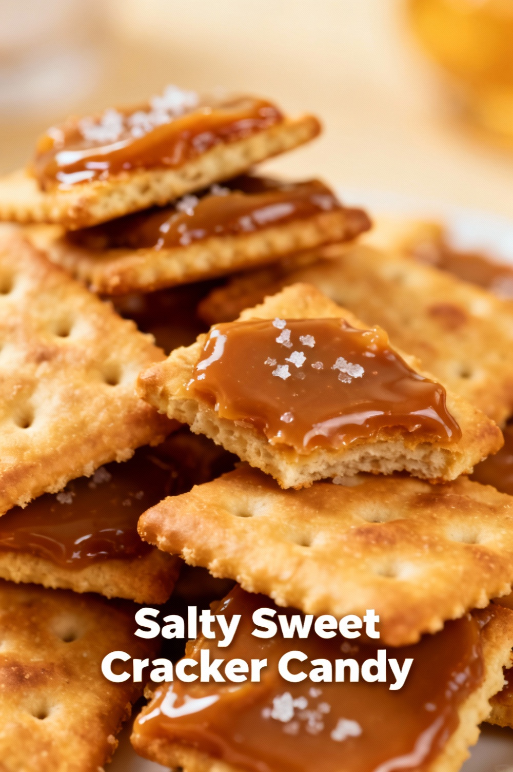 Salty Sweet Cracker Candy