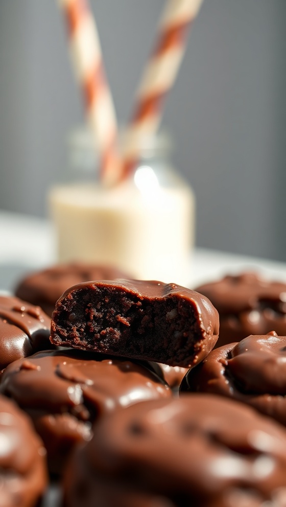 Chocolate Ganache Cookie Bites