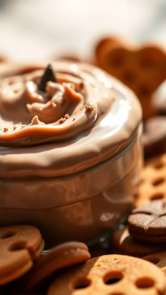Creamy Hot Cocoa Dip