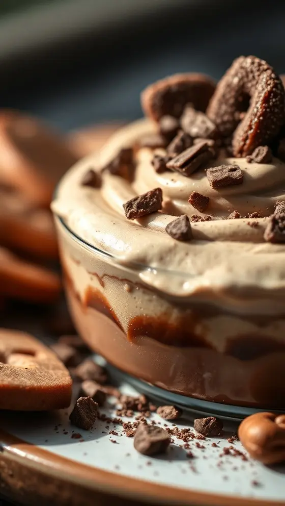 Creamy Mocha Dessert Dip