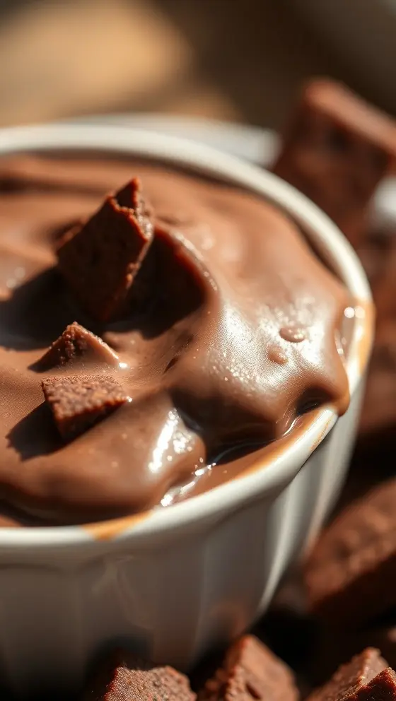 Fudgy Hot Chocolate Dip
