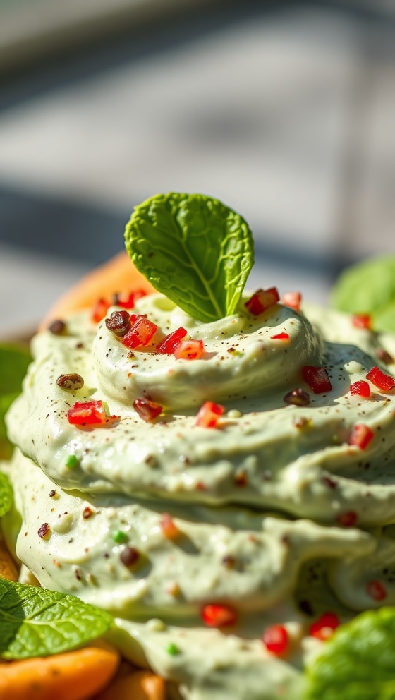 Grinchy Mint Party Dip