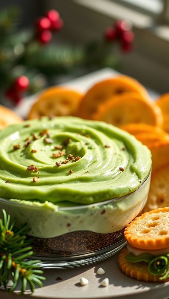Holiday Green Sweet Dip