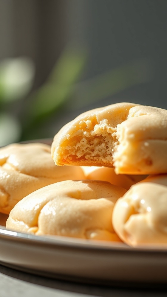Soft Gooey Vanilla Cookies