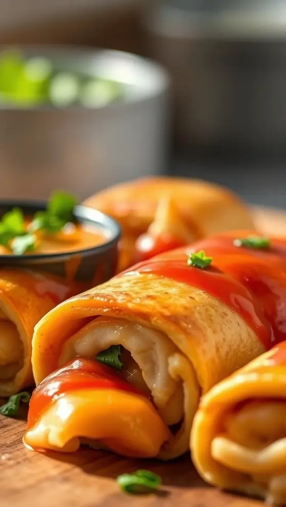 Chicken Queso Rolls Recipe Easy And Delicious Appetizer