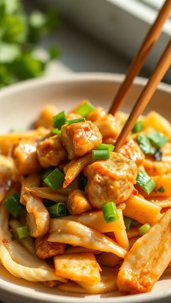 Chinese Chicken Cabbage Stir Fry Easy Healthy Recipe