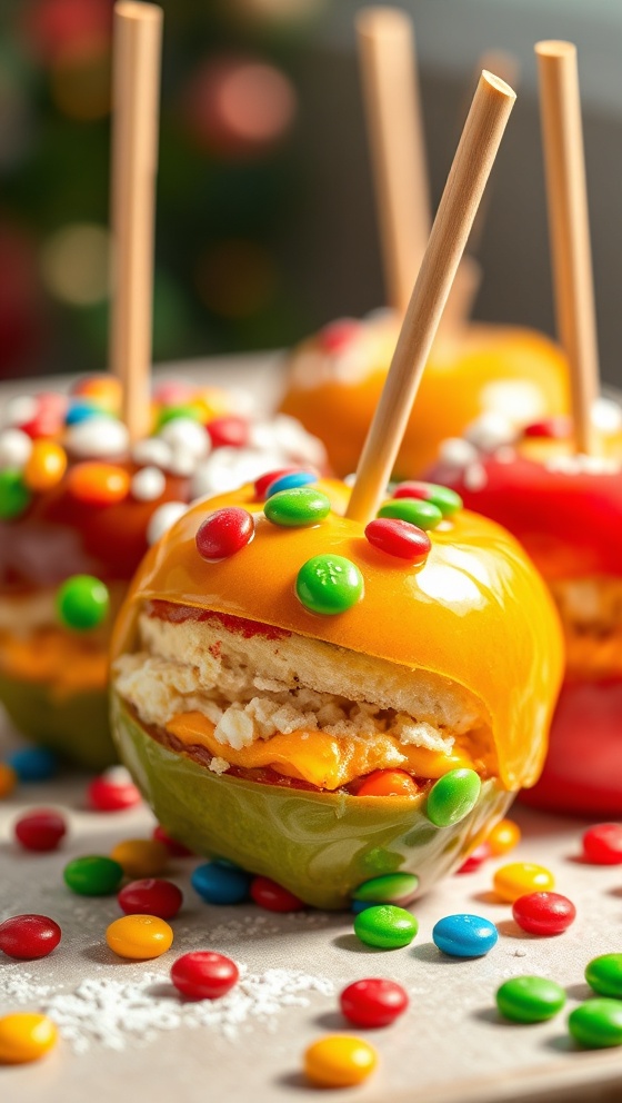 Colorful Candy Apples Recipe Easy Festive Treats