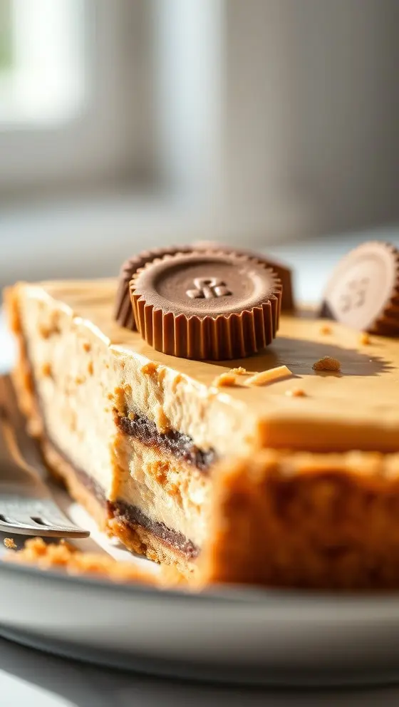 Giant Reeses Peanut Butter Cup Pie Easy No Bake Recipe