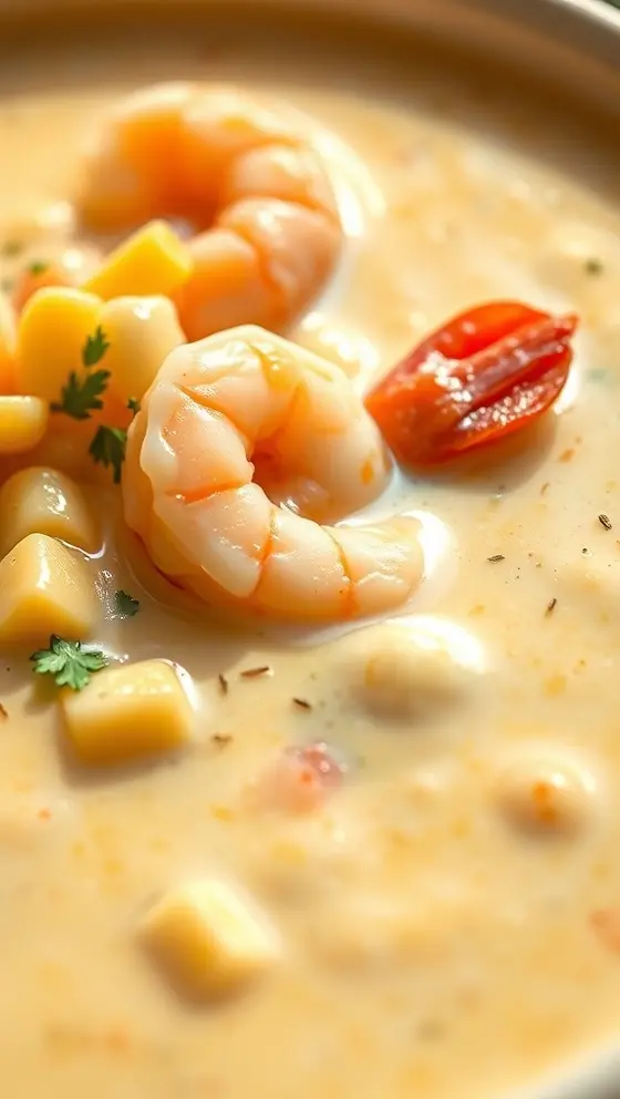 Louisiana Shrimp And Corn Bisque Recipe Rich Creamy