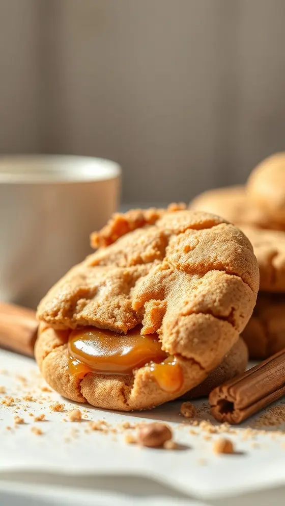 Luscious Cinnamon Sugar Apple Butter Cookies Gooey Filling