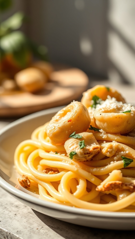 Marry Me Chicken Tortellini Recipe Creamy Easy Pasta