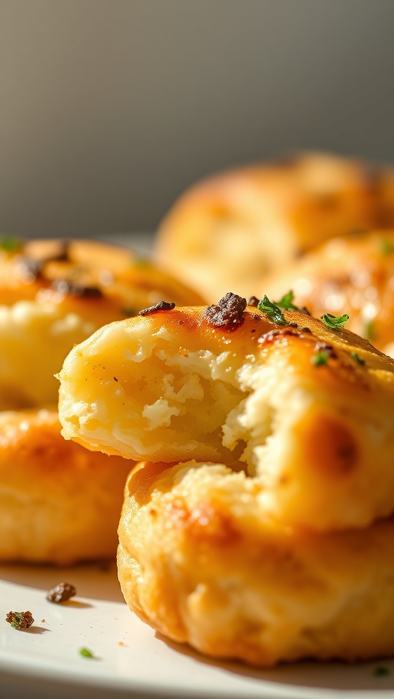 Mashed Potato Cheese Puffs Easy Delicious