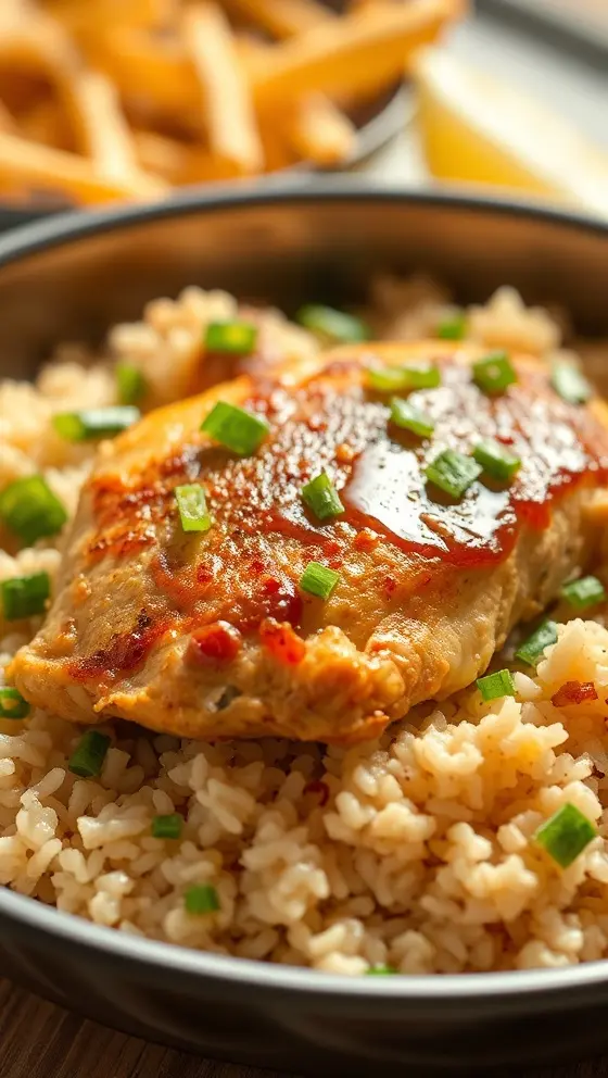 One Pot Shawarma Chicken And Rice Easy Flavorful Recipe