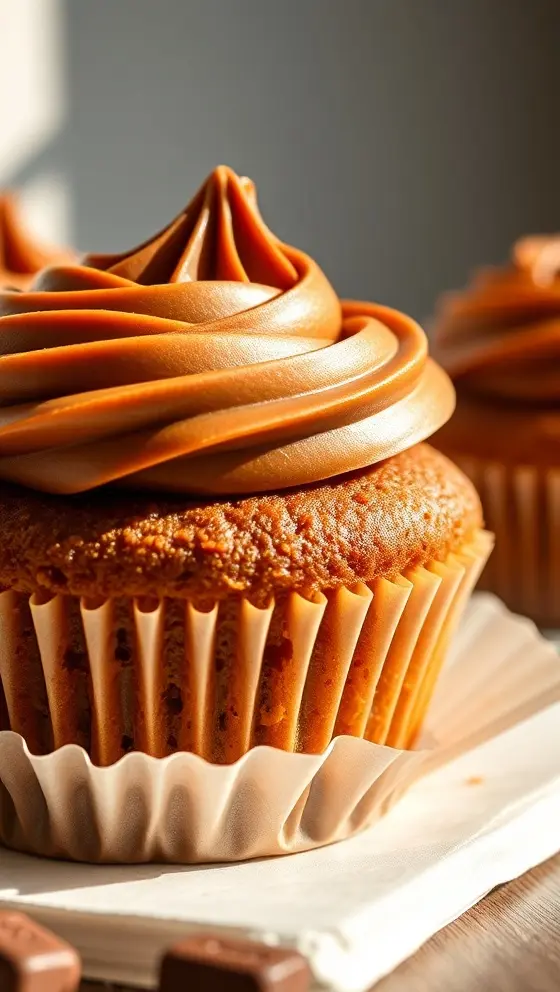 Pumpkin Chocolate Peanut Butter Cupcakes Recipe