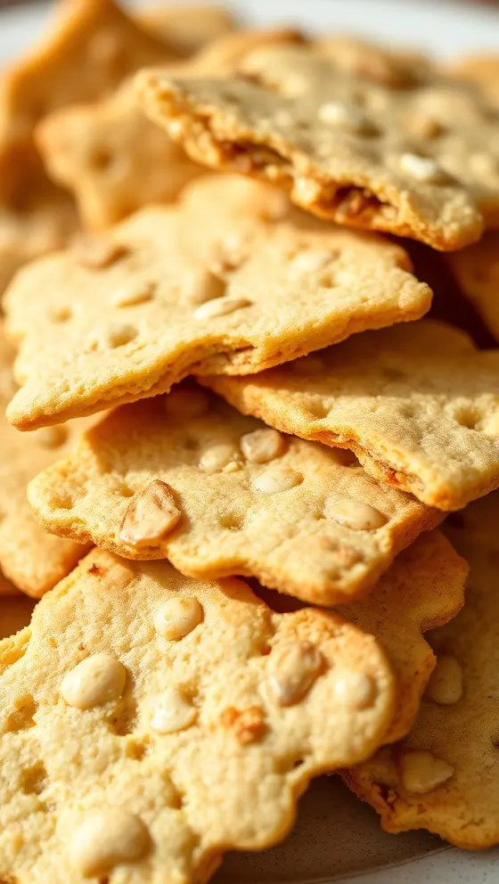 Sourdough Discard Crackers Recipe Easy No Roll No Knead