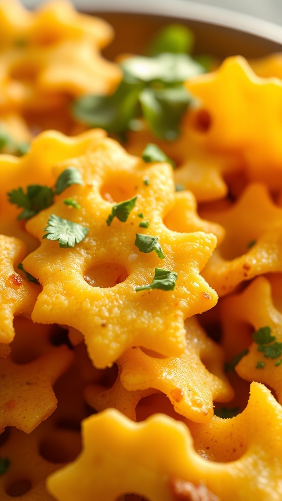 Air Fryer Pasta Chips Recipe Crispy Healthy Snack