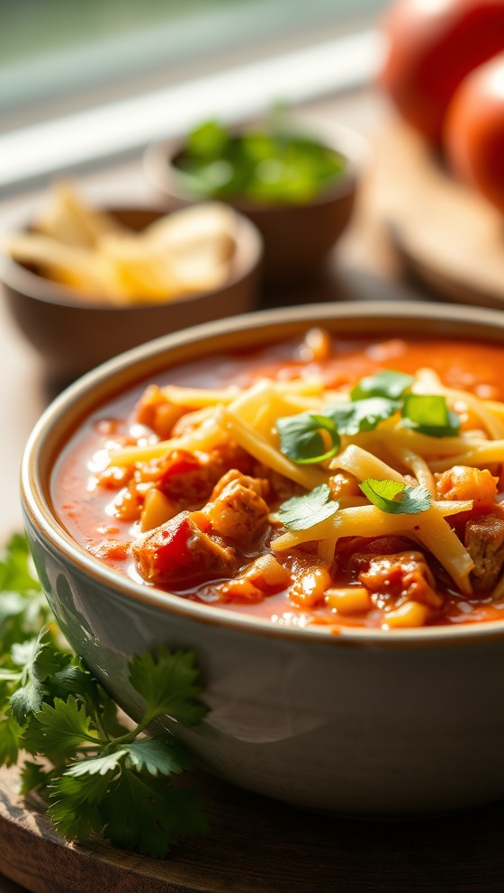 Chicken Enchilada Soup Recipe Hearty And Flavorful Meal