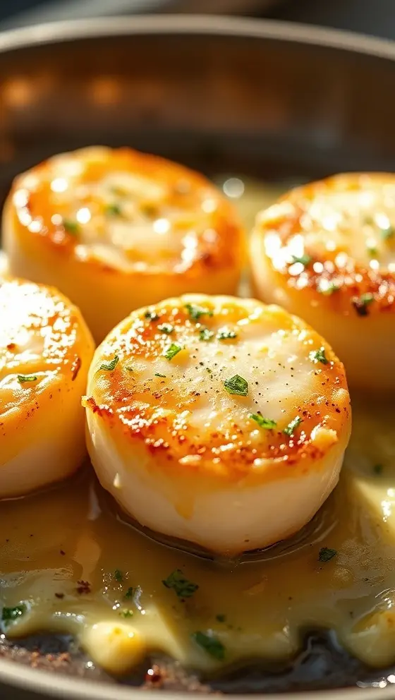 Garlic Butter Baked Scallops Easy Flavorful Recipe