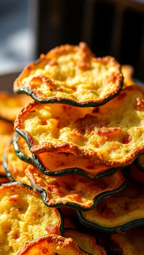 Zucchini Chips In The Air Fryer Crispy Easy Recipe